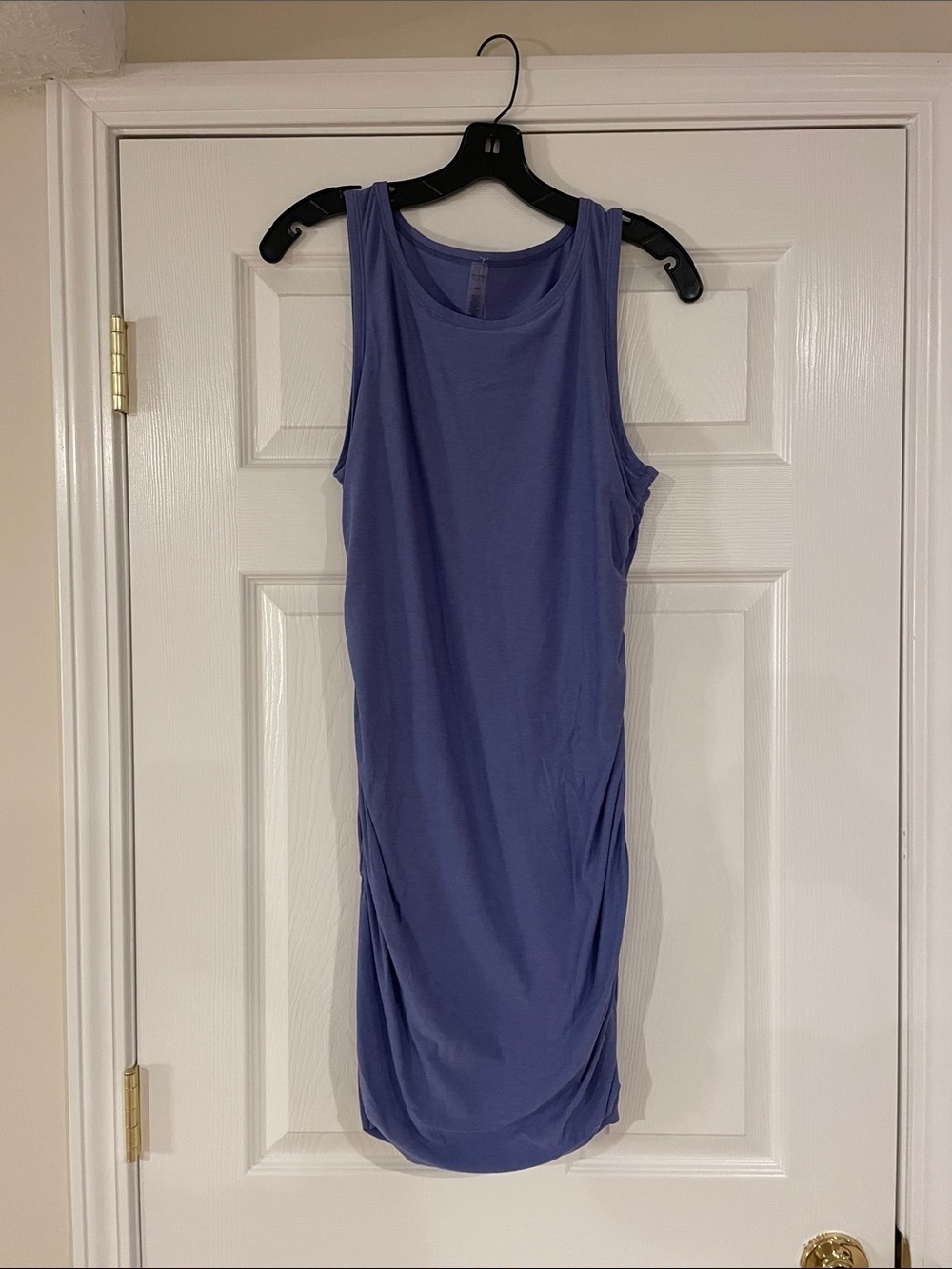 Beyond Yoga Periwinkle Sleeveless Midi Tank Dress